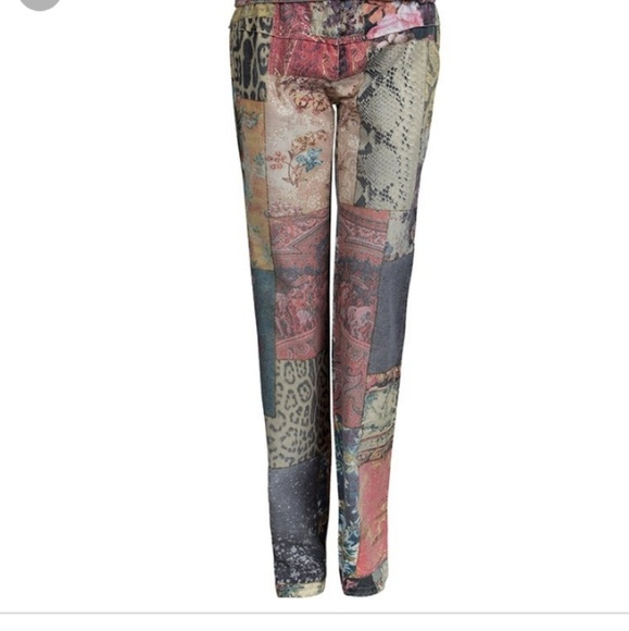 Roberto Cavalli Pants - Roberto Cavalli Patchowork